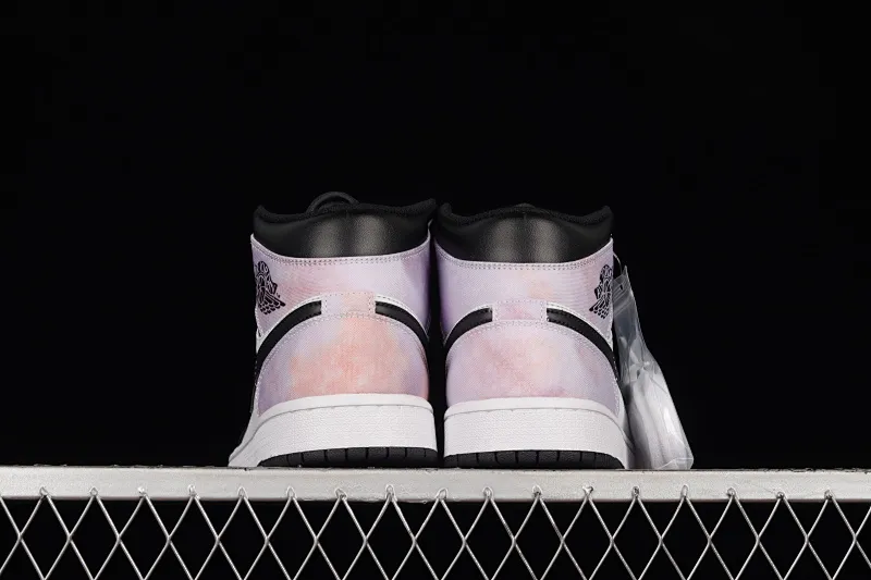 All categories Air Jordan Jordan series basketball shoes Air Jordan 1 Mid Air Jordan 1 Mid "Zen Master" AJ1 Joe 1 tie-dye starry sky purple mid-top basketball shoes DM6216-001